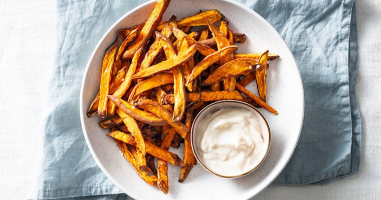Zoete aardappelfriet